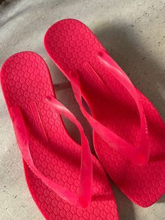 Original Sigerson Morrison Jewel Kitten-Heel Sandals | Hot Pink Slippers