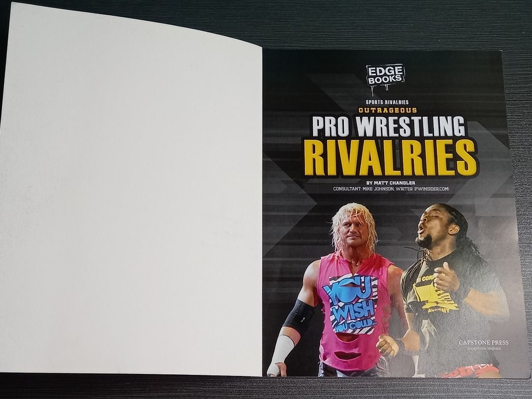 Outrageous Pro Wrestling Rivalries by Matt Chandler, Hobbies & Toys ...