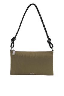 wts, wtt parfois nylon army green crossbody or shoulder bag