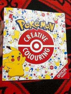 Pokemon coloring book used in some pages
