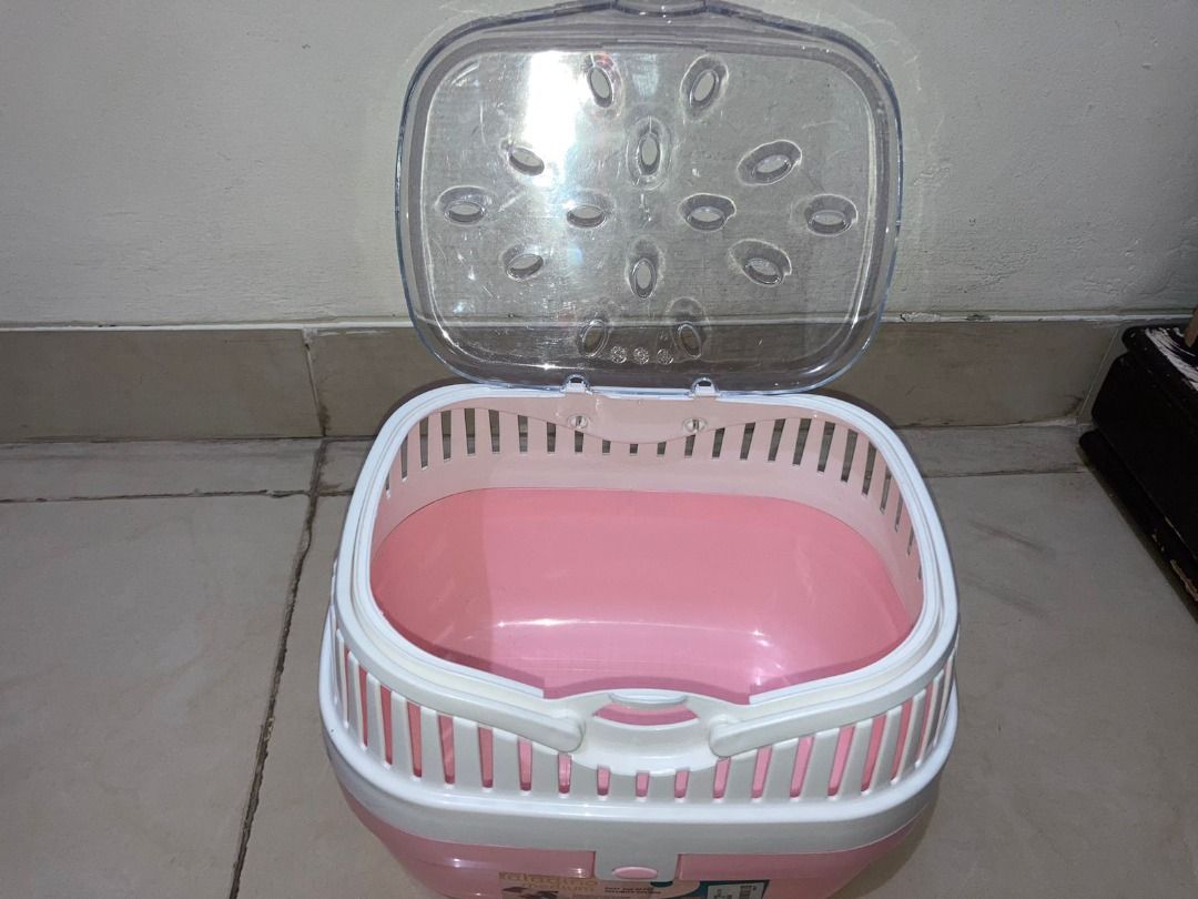 Preloved Ferplast Aladino medium Hamster carrier, Perlengkapan Hewan, Aksesoris Hewan di Carousell