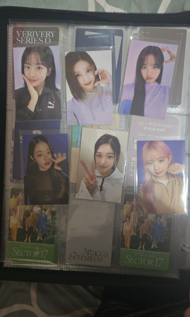 PUMA IVE PHOTOCARDS (Category: K-Wave Merchandise) located in Quezon City. Submitted by Ley97 (Listing ID 1295681279, Image 2). Description: Wonyoung - 200 Yujin - 150 Liz - 150 Rei - 100 Leeseo - 100 Gaeul - 100.