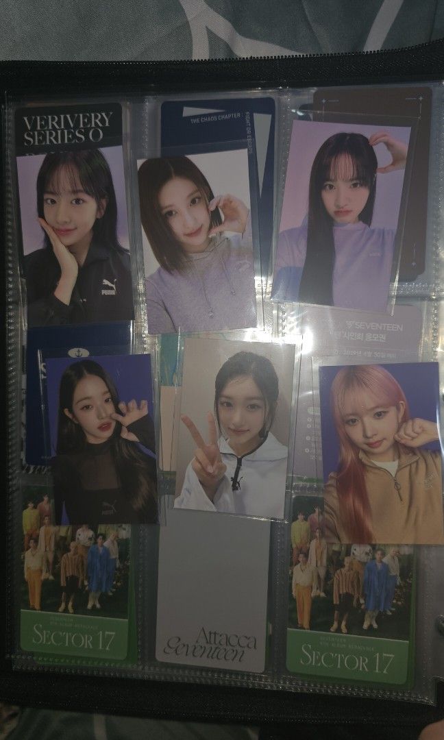 PUMA IVE PHOTOCARDS (Category: K-Wave Merchandise) located in Quezon City. Submitted by Ley97 (Listing ID 1295681279, Image 1). Description: Wonyoung - 200 Yujin - 150 Liz - 150 Rei - 100 Leeseo - 100 Gaeul - 100.