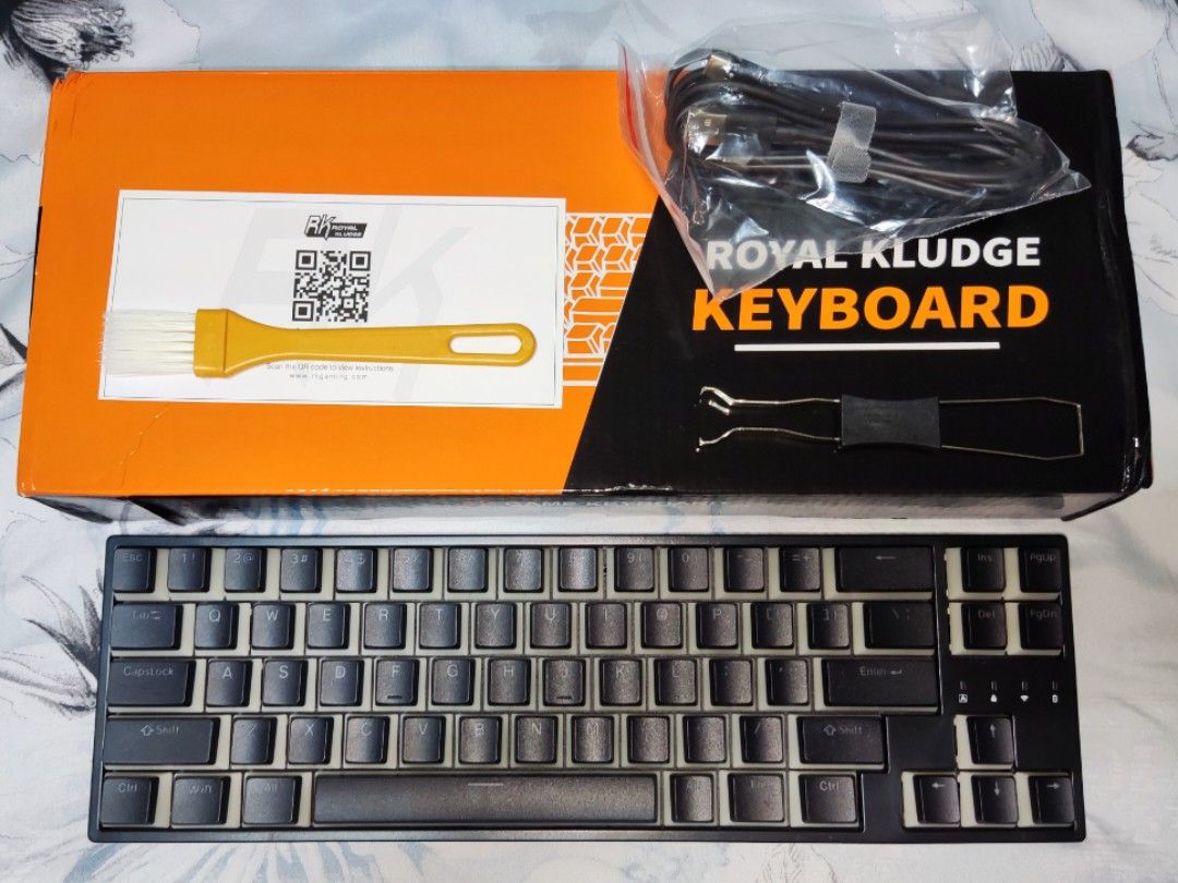 Last Set Customised Royal Kludge RK68 Plus RGB Trimode (Bluetooth/2.4G