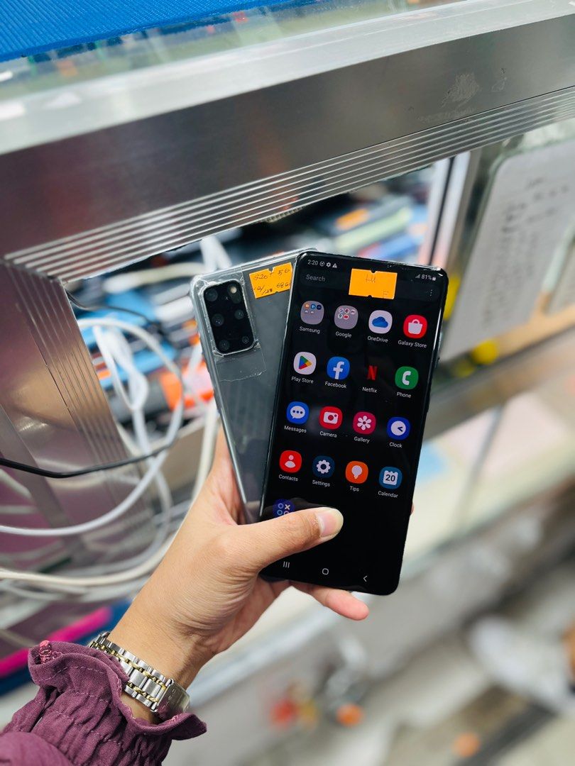 Samsung S20 Plus 8/128gb Openline (Category: Samsung) located in San Juan City. Submitted by aynaagadgets (Listing ID 1295625240, Image 3). Description: FOR SALE | TRADE / SWAP PASS SA MGA SCAMMERS / THIRD PARTY (RFS: Buy and Sell) ‼️FOR PROOF OF TRANSACTION AND YOUR PEACE OF MIND‼️ 📍FB Page: “Aynaa Gadgets” 📍Tiktok: “Aynaagadgetsshop” SAMSUNG S20 PLUS OPENLINE ❗️DETAILS❗ •8/128 GB (Other storage is also available) •Openline (Other network carr