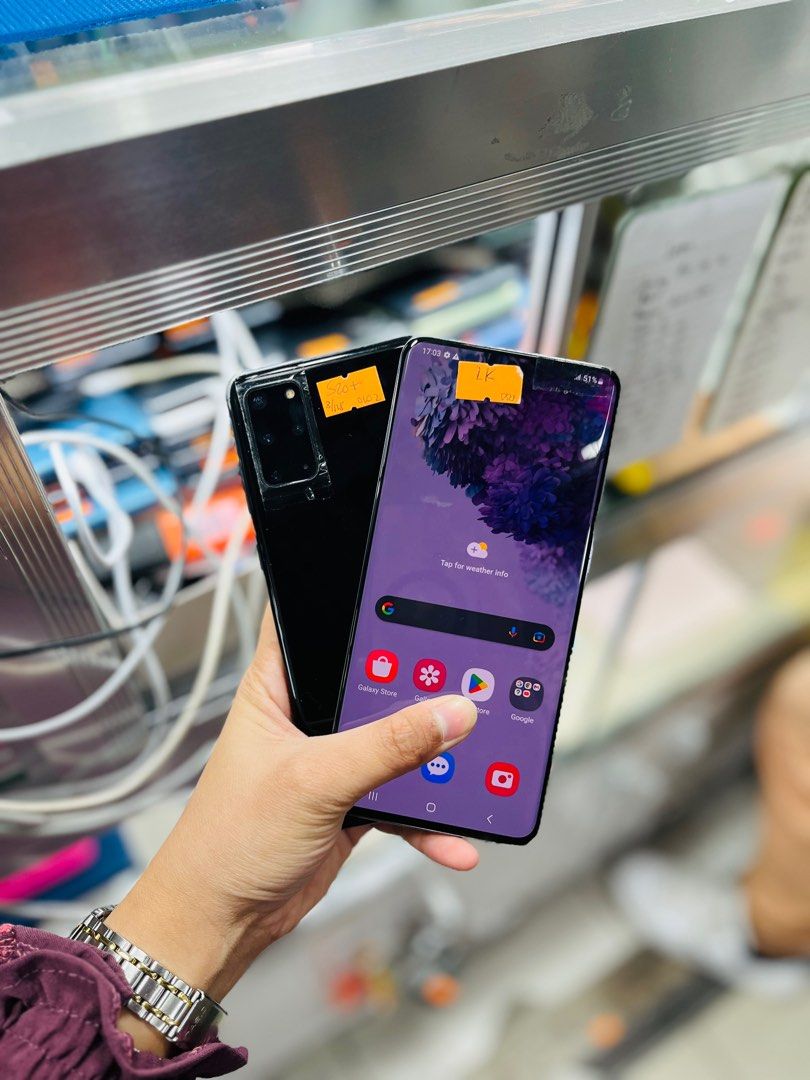 Samsung S20 Plus 8/128gb Openline (Category: Samsung) located in San Juan City. Submitted by aynaagadgets (Listing ID 1295625240, Image 2). Description: FOR SALE | TRADE / SWAP PASS SA MGA SCAMMERS / THIRD PARTY (RFS: Buy and Sell) ‼️FOR PROOF OF TRANSACTION AND YOUR PEACE OF MIND‼️ 📍FB Page: “Aynaa Gadgets” 📍Tiktok: “Aynaagadgetsshop” SAMSUNG S20 PLUS OPENLINE ❗️DETAILS❗ •8/128 GB (Other storage is also available) •Openline (Other network carr