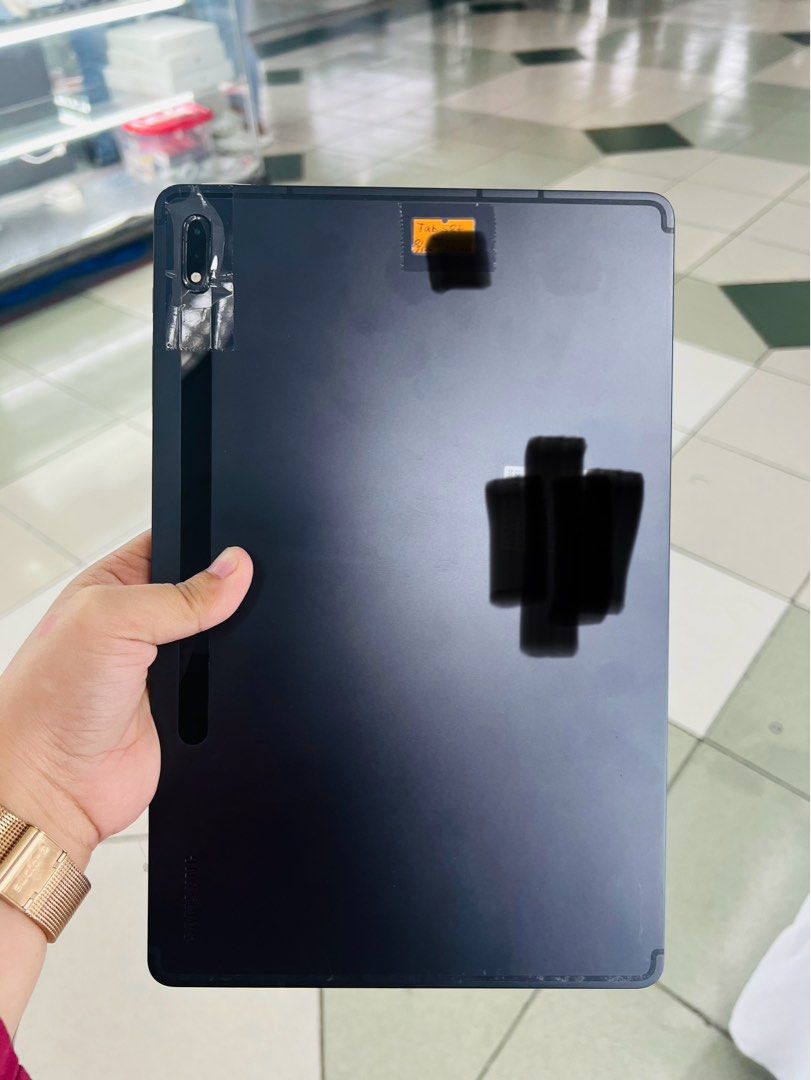 Samsung Tab S8 Plus 128gb Wifi (Category: Android) located in San Juan City. Submitted by javedsgadgetshop (Listing ID 1295533760, Image 1). Description: OPEN FOR INSTALLMENT VIA CREDIT CARD/GGIVES & SWAP/TRADE-IN! WE BUY AND SELL ( ANYKINDS OF UNIT BINIBILI PO NAMIN)! PTPA : Padelete po f bawal Read ❗️Onhand ‼️ Samsung Tab S8+ •128gb •NTC Variant •Good batt health •Wifi available •95% Smoothness •No hidden issue | No Repaired •100% Authentic | N