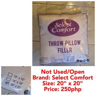 Select Comfort Throw Pillow 20"x20"