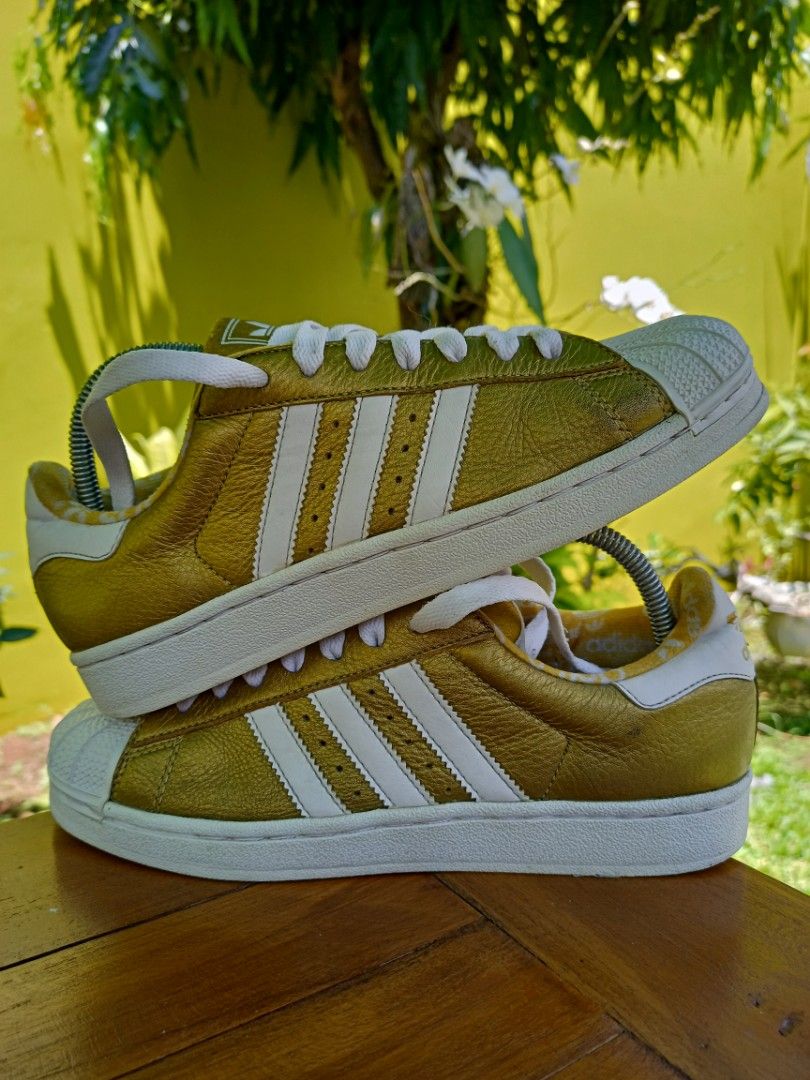 adidas gazelle silver green womens Adidas x Thug Club Mens Superstar Shoes – Extra Butter