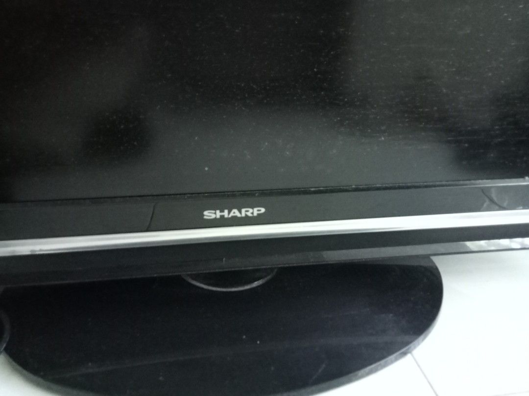 Sharp (Category: TV) located in Singapore. Submitted by ryan_reynolds (Listing ID 1295589546, Image 4). Description: slightly used TV.