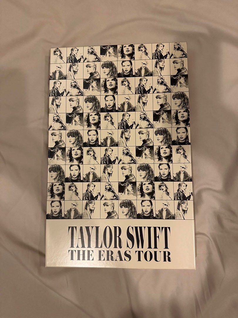 TAYLOR SWIFT - VIP Eras Tour box (Category: Western Merchandise) located in Muntinlupa City. Submitted by cjcv0 (Listing ID 1295524252, Image 2). Description: Selling our VIP Eras Tour box. RFS: My gf has another box. Inclusions: 1 tote bag 1 collectible pin 4 exclusive print 10 postcards VIP ID and Lanyard VIP Merch Box Not included: VIP Ticket.