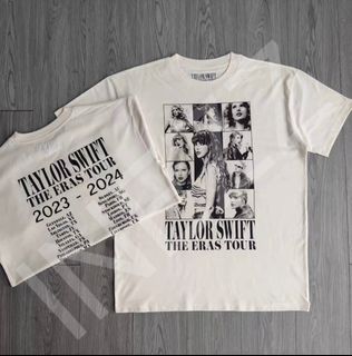 Taylor Swift The Eras Tour Official Merch- Beige Shirt