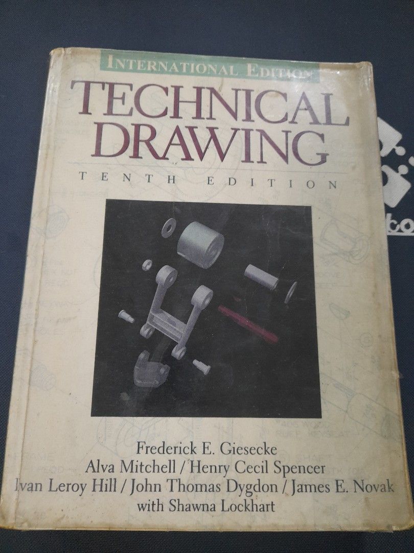 Technical Drawing 10th Editiin (Category: Textbooks) located in Pasay City. Submitted by ayin3 (Listing ID 1295549030, Image 1). Description: item is in excellent condition pages still very fresh very thick book pm for order.