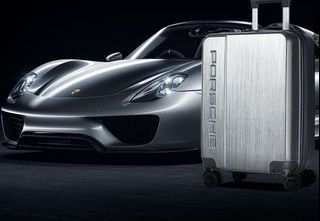 Titanium Porsche Design Luggage - 22inch Handcarry bnew