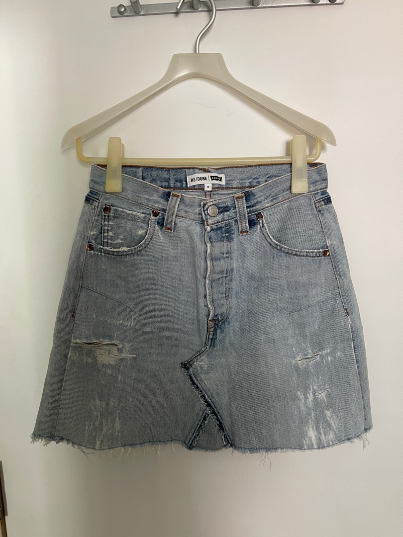 Levis redone skirt top