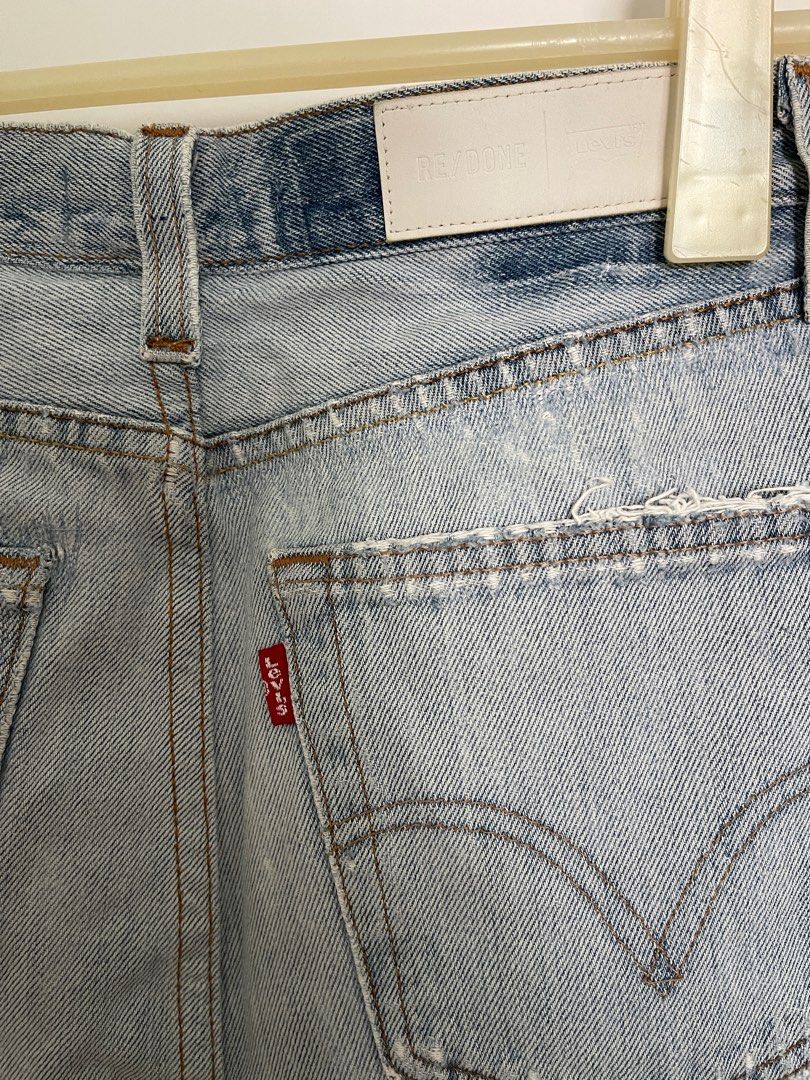 USD280 REDONE LEVI S VINTAGE DENIM SKIRT Women s Fashion Bottoms Skirts on Carousell