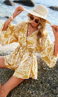 Summer romper large size batwing