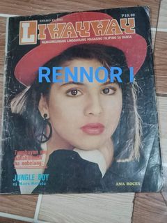 VINTAGE 1992 LIWAYWAY MAGAZINE ( JANUARY 13,1992 ISSUE )
