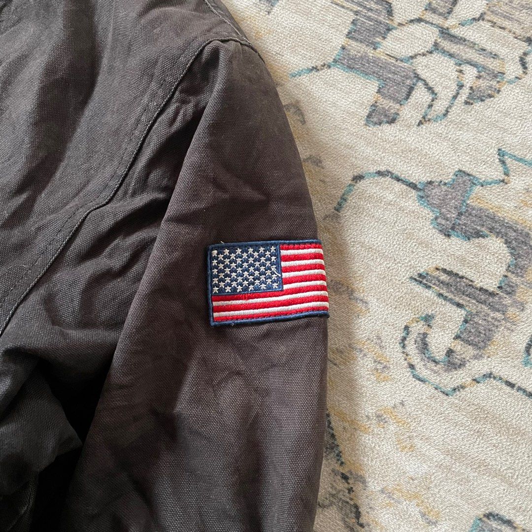 Vintage Snap On Canvas Jacket Men s Fashion Coats Jackets and Outerwear on Carousell