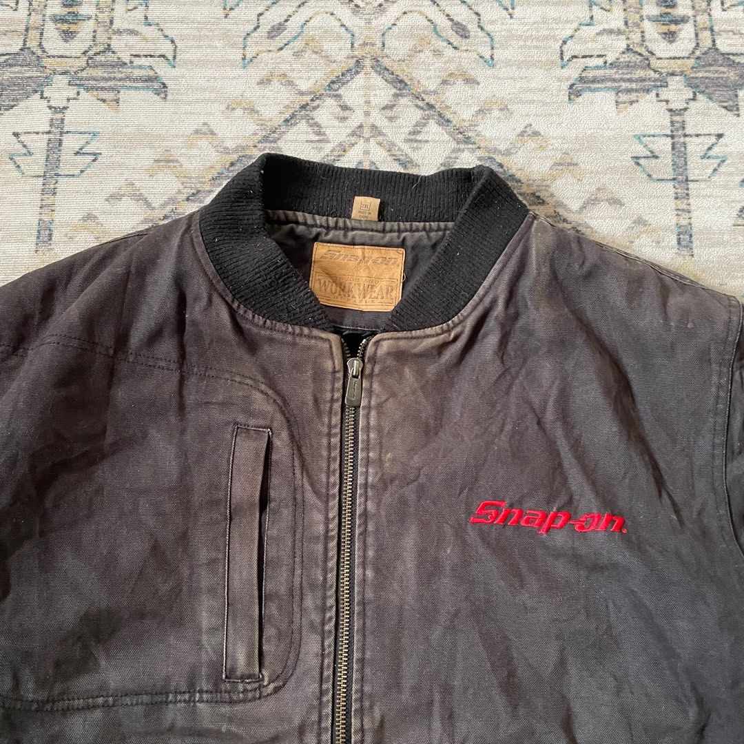 Vintage Snap On Canvas Jacket