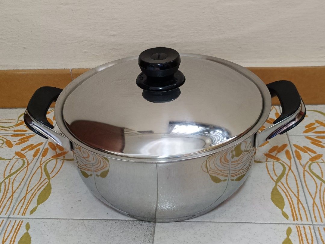 Stainless steel pot in pot outlet