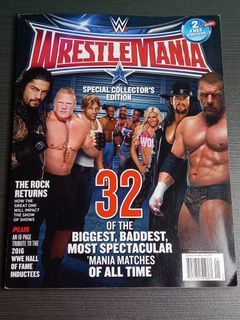Wrestlemania Special Collector's Edition with Free Poster Inside