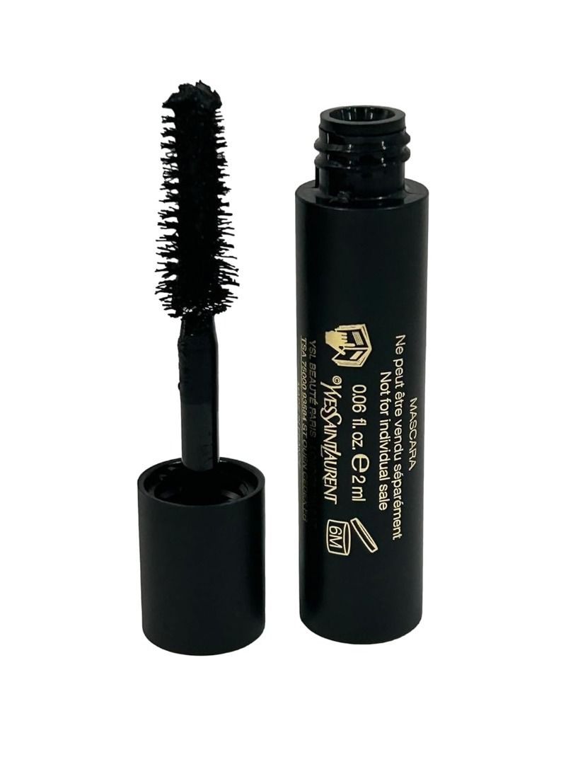 YSL LASH CLASH MASCARA in MINI SIZE (2ml) (Category: Makeup) located in Manila. Submitted by juanashopbies_ph (Listing ID 1295623244, Image 2). Description: YSL LASH CLASH MASCARA in MINI SIZE (2ml) NO BOX - Gift with purchase item ‼️ This product is an Allure Best of Beauty award winner.‼️ What it is: A couture mascara with an oversized brush and fragrance-free paraben-free formula for intense color and extreme volume with up to all-day wear. In
