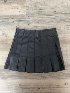 ZARA leather skirt