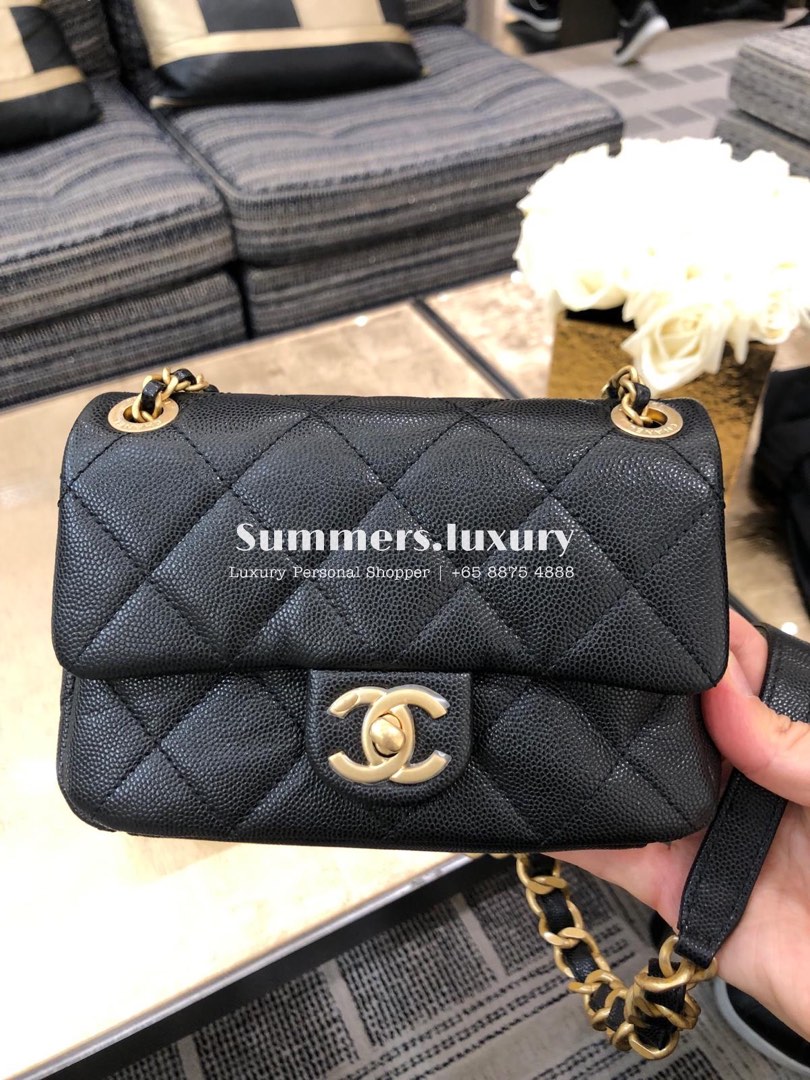 Caviar mini chanel best sale