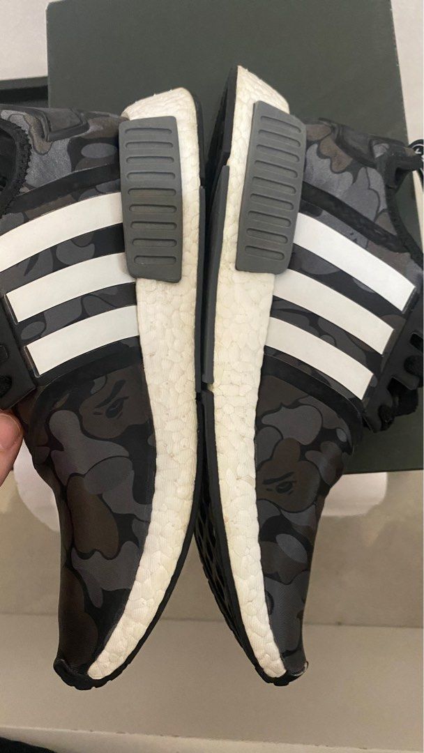 Adidas bape nmd on feet best sale
