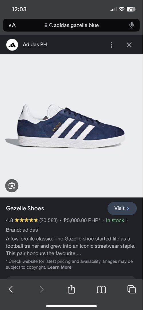 Adidas sale gazelle riverdale