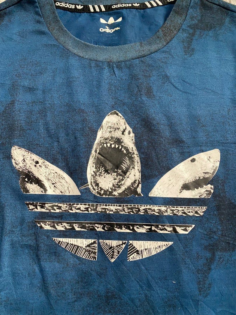 Adidas shop shark shirt