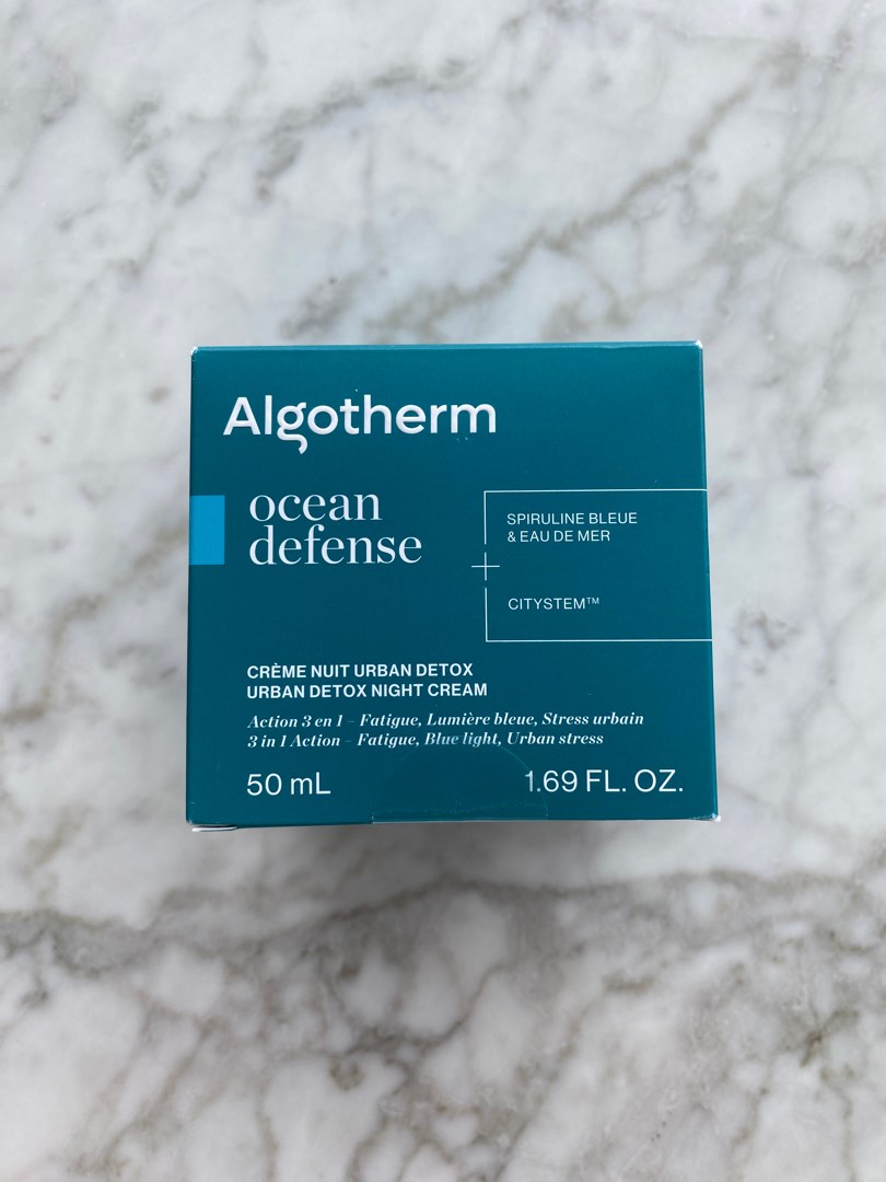 Algotherm Ocean Defense Urban Detox Night Cream (50ml) , Market Price RM 370
