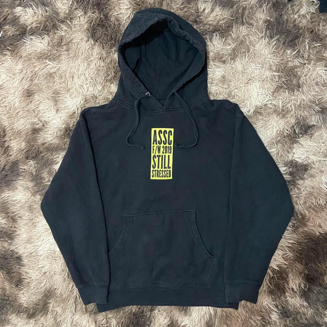 Anti social social outlet club stressed hoodie