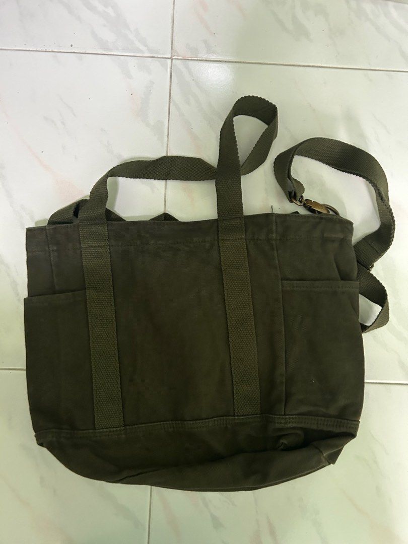 Army Green Functional Sling Bag Men s Fashion Bags Sling Bags on Carousell