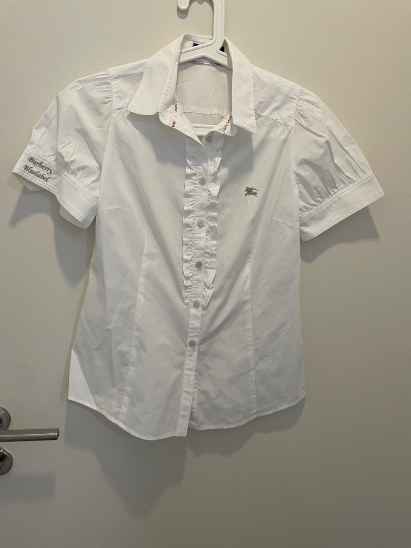 Burberry blue label shirt cheap
