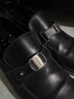 Authentic Ferragamo Black Shoes