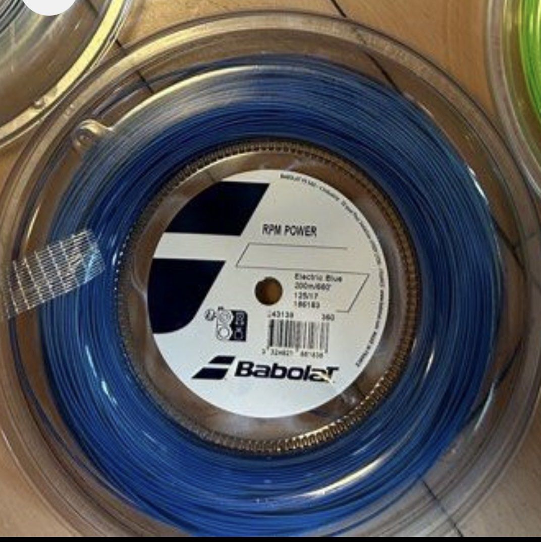 Babolat RPM Power 17 Tennis String Reel Blue