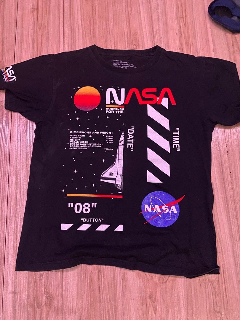 Baju t shirt NASA Off white Men s Fashion Coats Jackets and