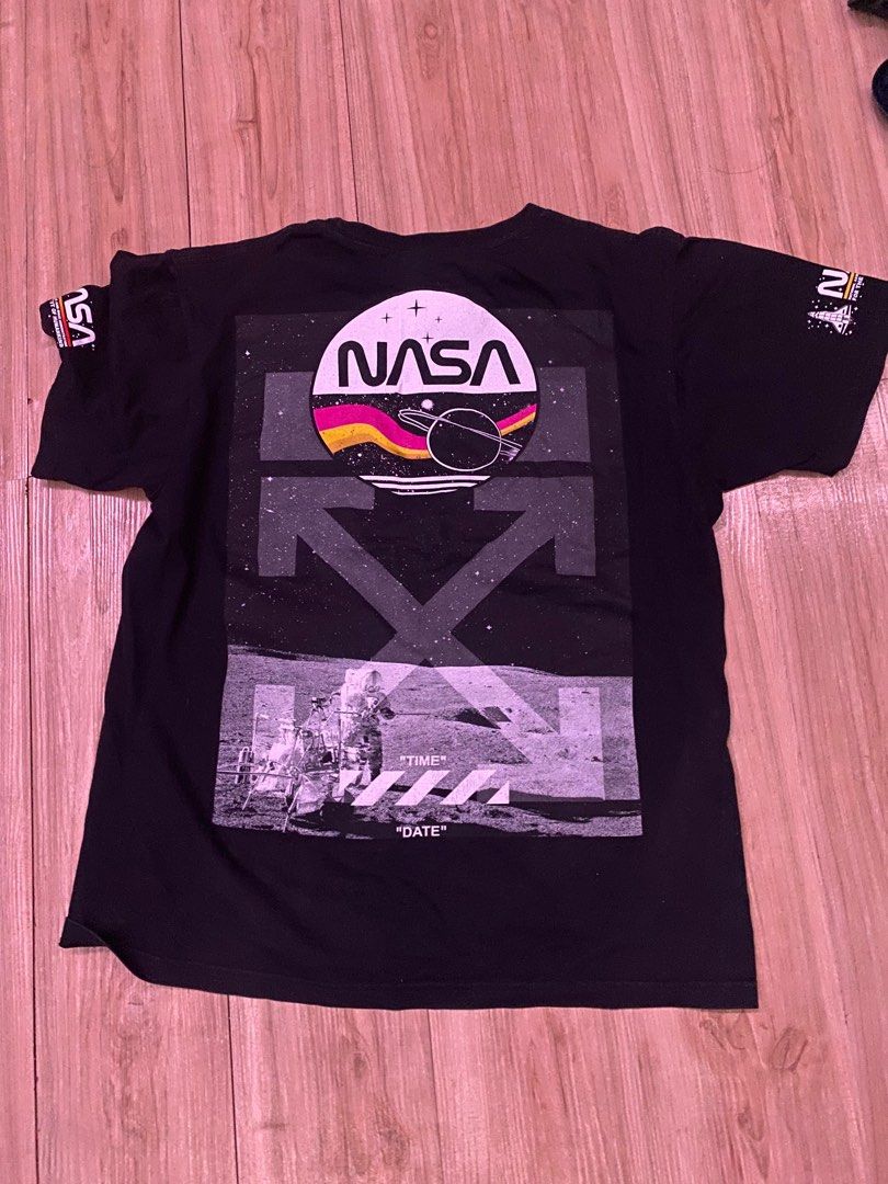 Nasa off store white shirt