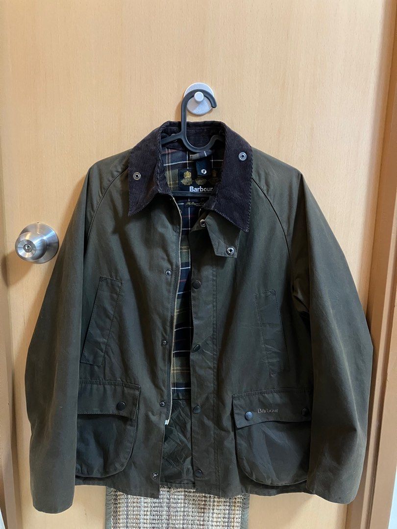 Barbour wax jacket original Barbour tartan made in England Carousell