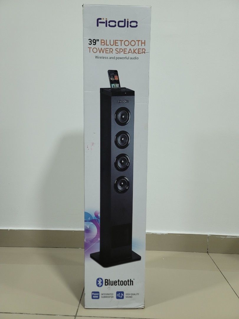 Fiodio tower speaker online