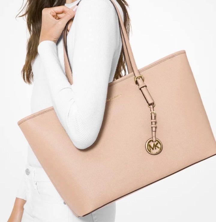 Michael kors jet set sale soft pink