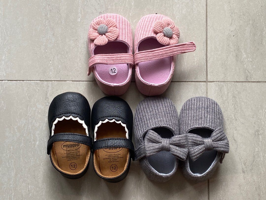 Brand New Baby Girl Shoes Size 12 6 12 Months Babies Kids
