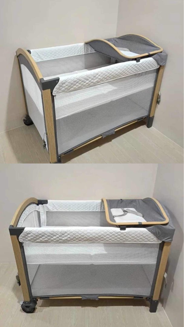 Brand New BAMBINA PortaCrib Multifunctional Crib foldable