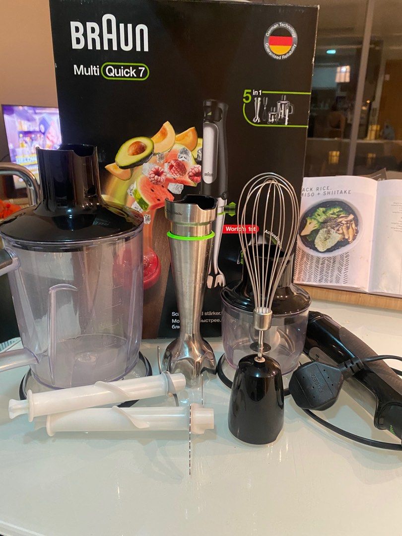 BrAun Multiquick 7 handblender TV Home Appliances Kitchen Appliances Hand Stand Mixers on Carousell