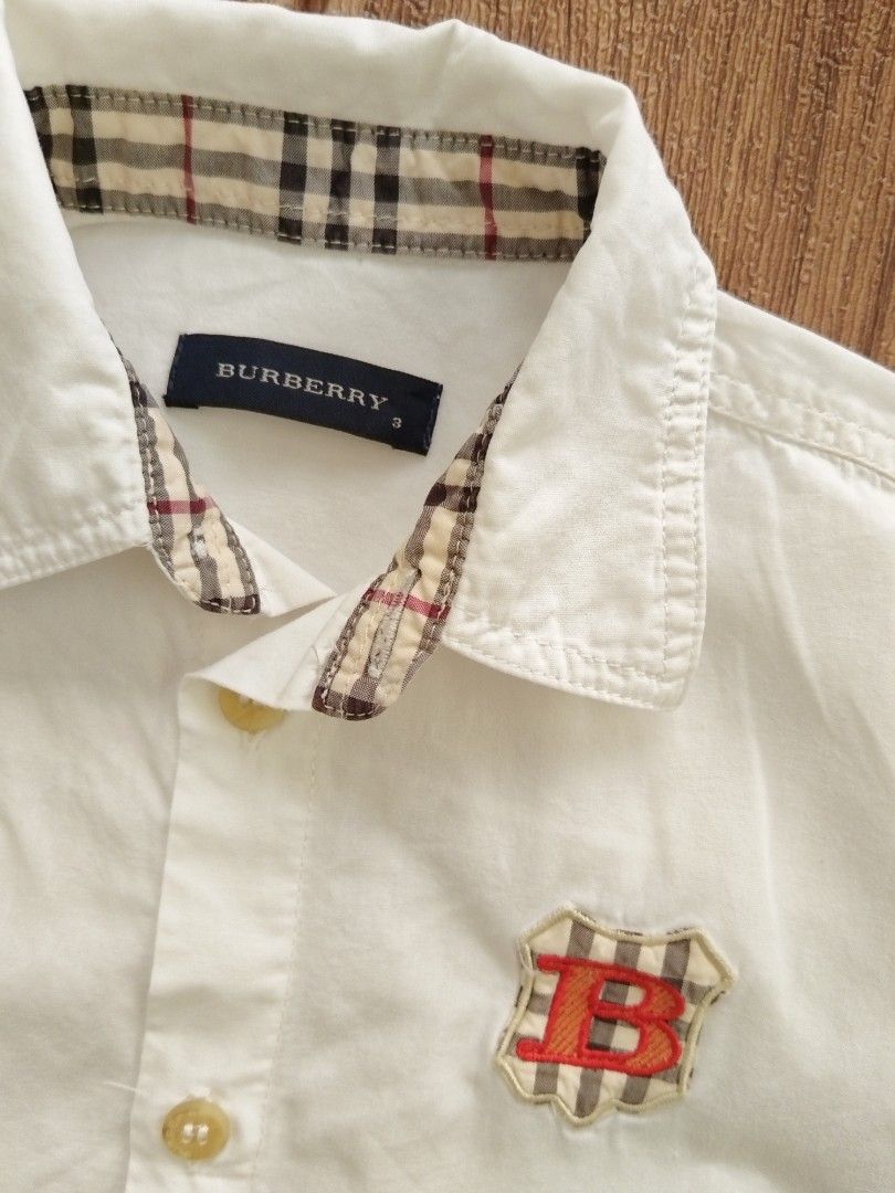 Polo burberry store 3 ans