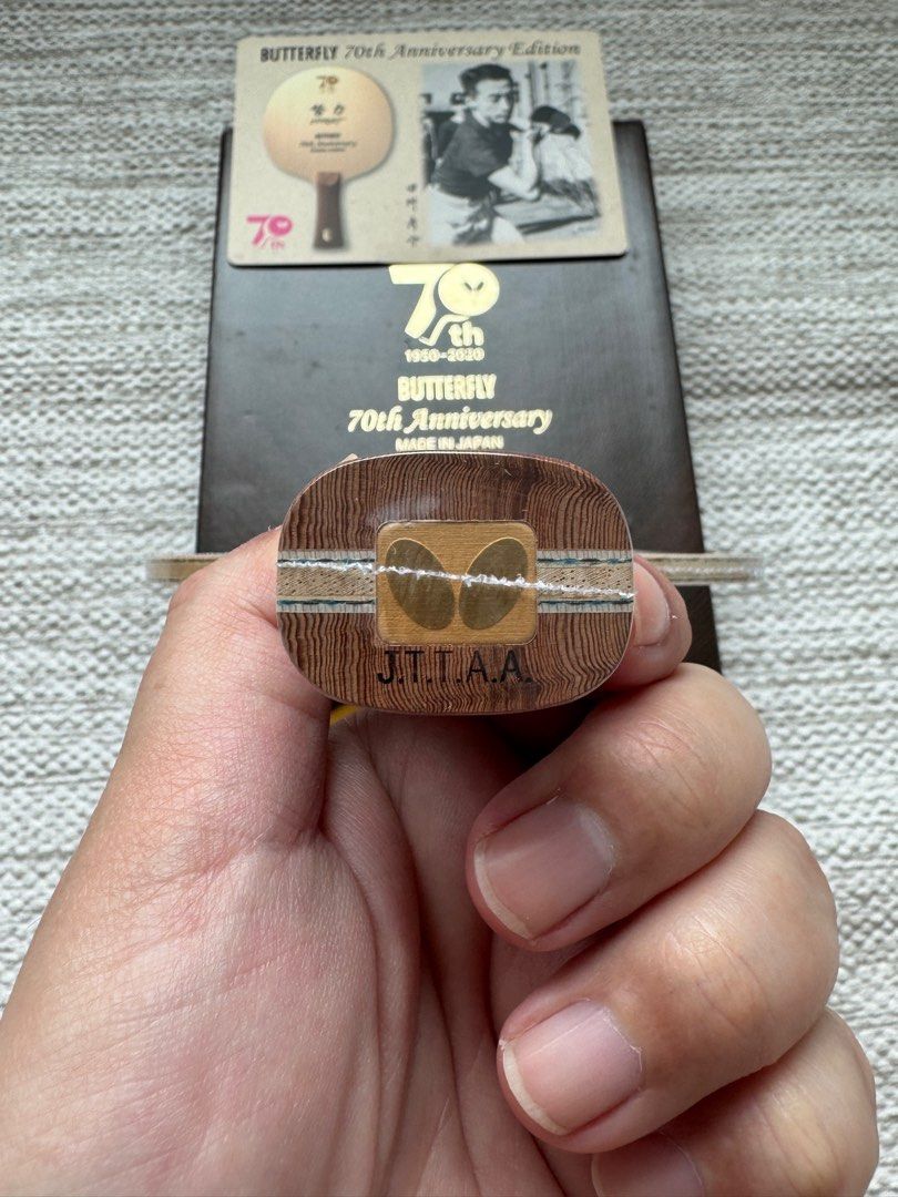 BUTTERFLY - 【新品・未使用】70th Anniversary Edition FL BUTTERFLY 70Th Anniversary Table Tennis Racket Shake Hand