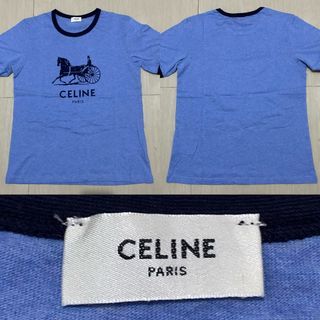 CELINE PARIS RINGER TEE (Blue)t