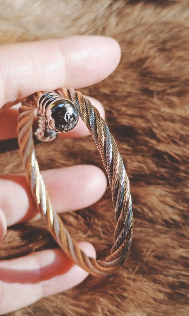 Charriol bangle from japan (Category: Luxury Accessories) located in Quezon City. Submitted by liambags (Listing ID 1290836091, Image 1). Description: Charriol bangle from japan no flaws with stamp/hallmark with gift box size 17 kindly pm me.